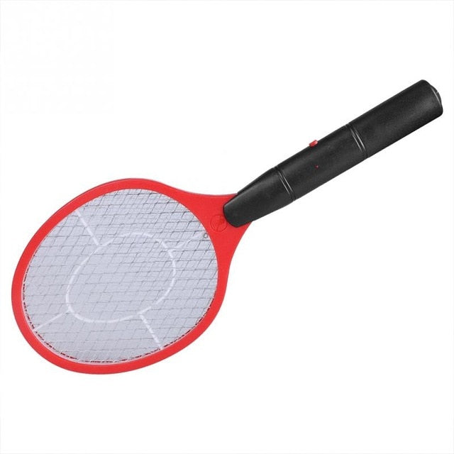 Home Electric Fly Mosquito Swatter Mosquito Killer Bug Zapper Racket Insects Killer Cordless Battery Power Mosquito Trap Swatter